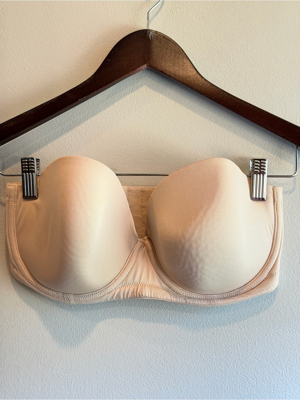 Wacoal Nude Strapless Bra, Size 32DDD